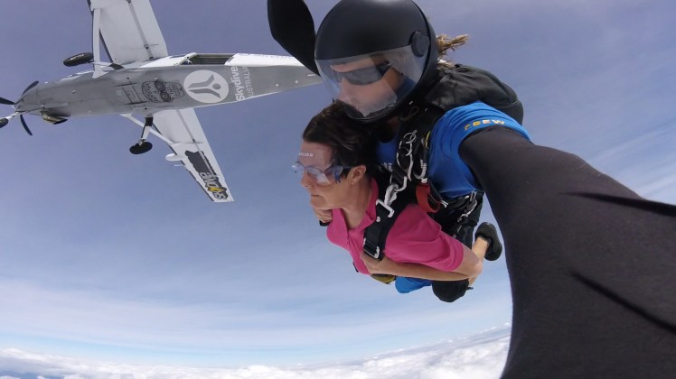 Photo skydive free fall